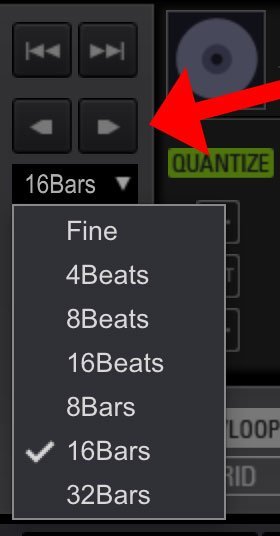 rekordbox beat jump export mode