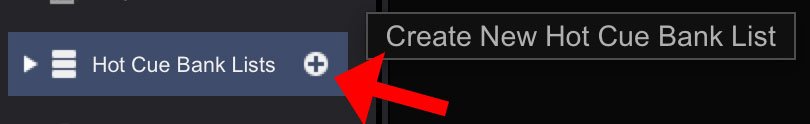 how to use hot cue bank lists