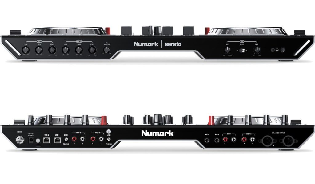 numark ns6ii front and back