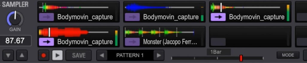 rekordbox sampler