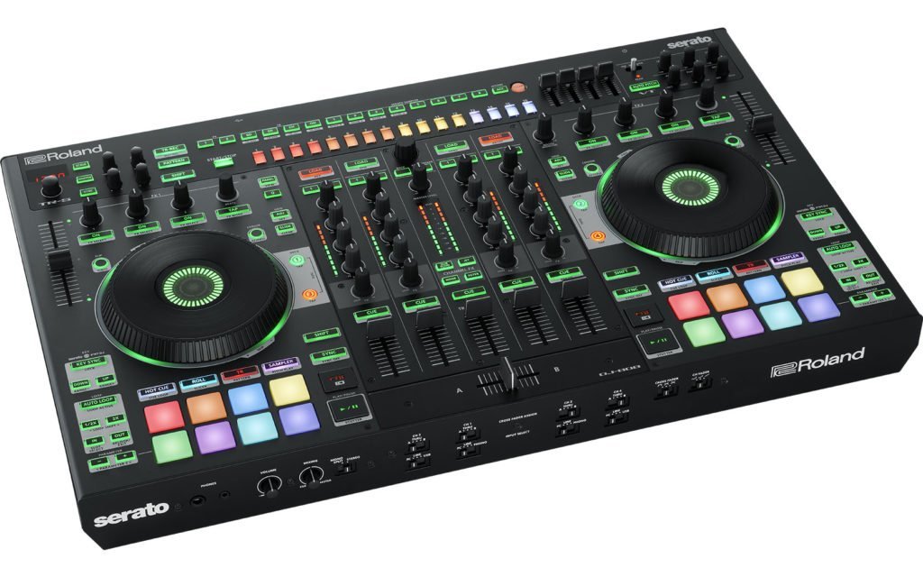 roland dj 808 top angle