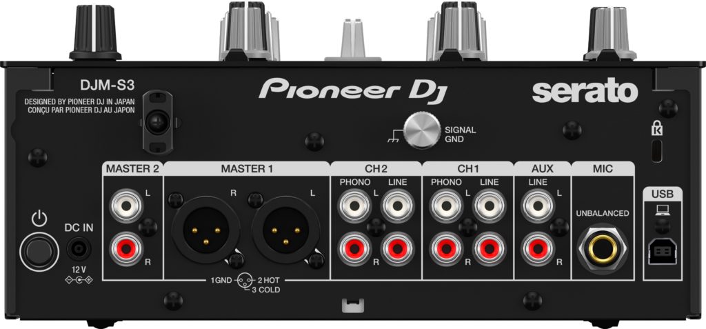 pioneer djm s3 back