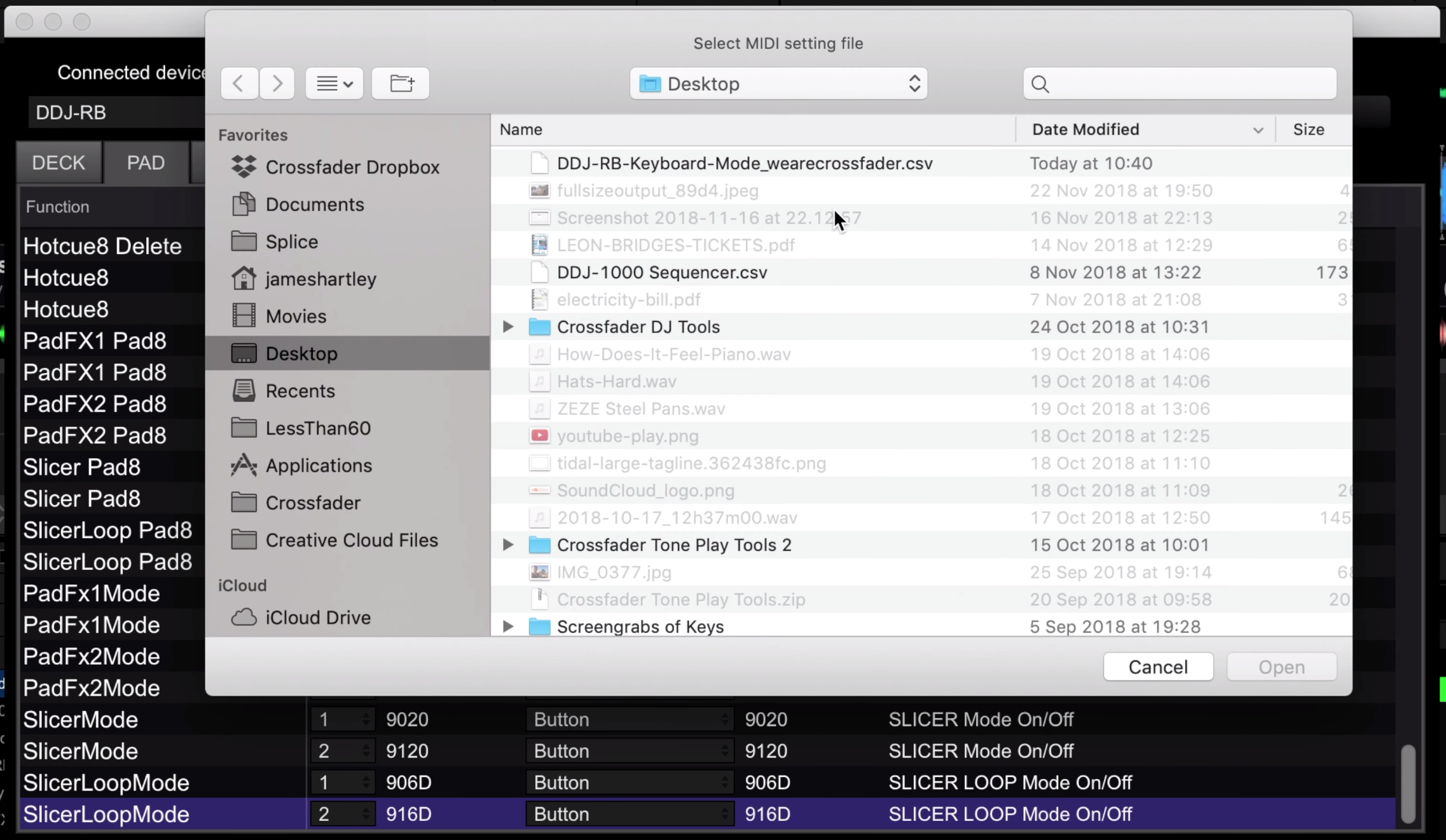 Load MIDI File