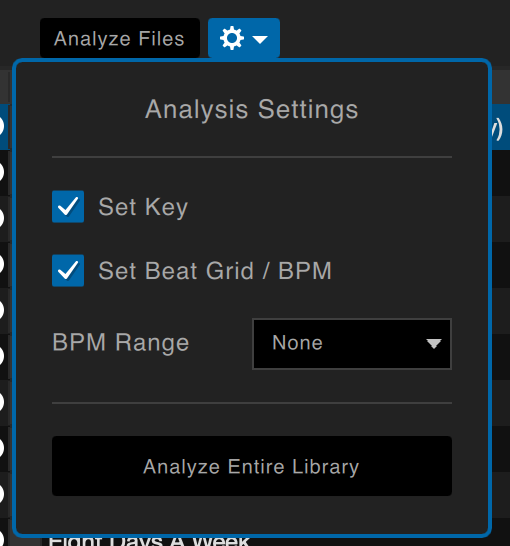 Serato Key Analysis