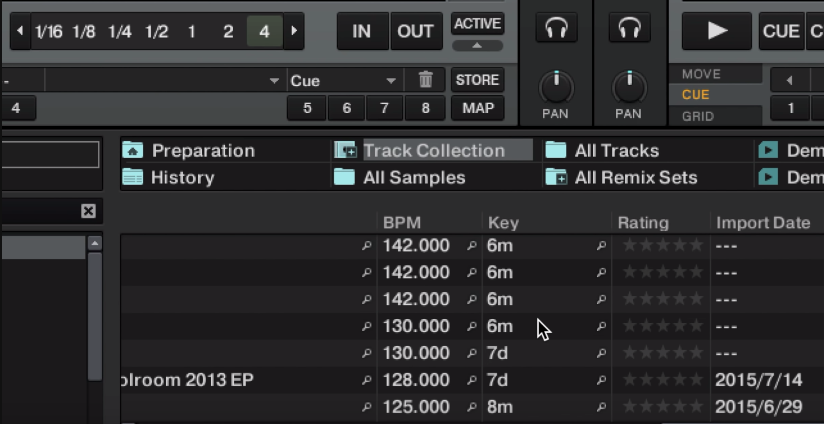 Traktor Key View