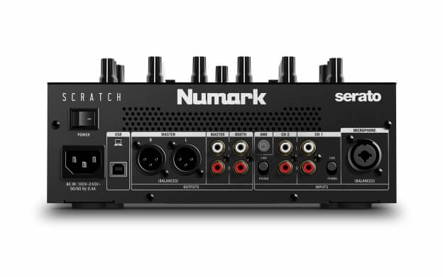 Numark Scratch Rear