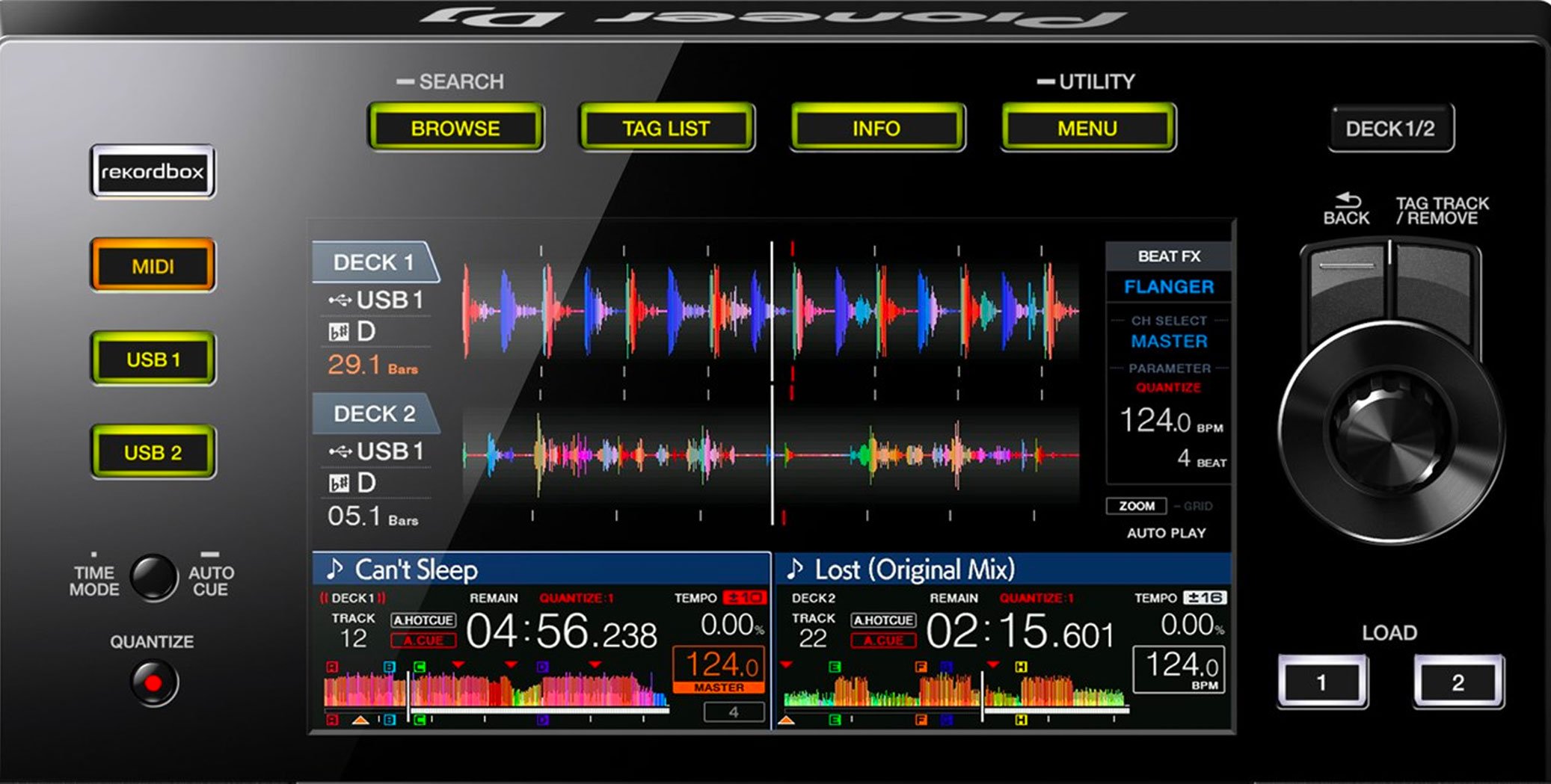 XDJ RR Screen