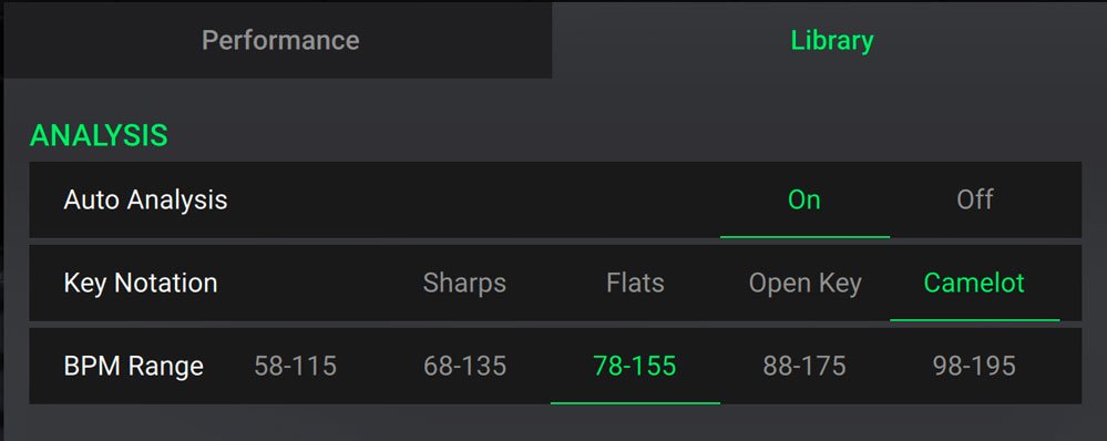 Engine Prime Analysis Setting