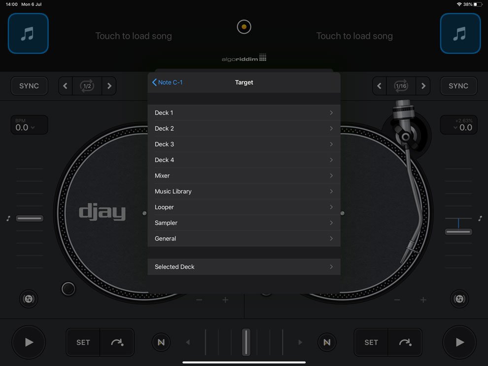 Midi Map Algoriddim Djay Neural Mix