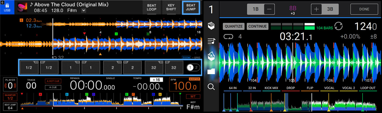 CDJ vs Prime Inteface