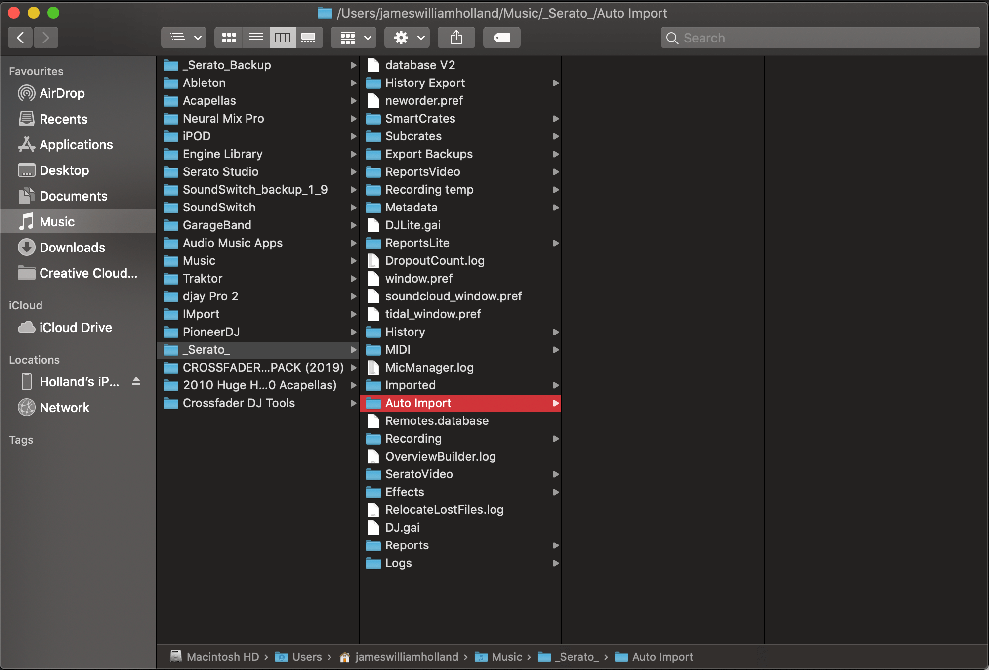 Serato Auto Import