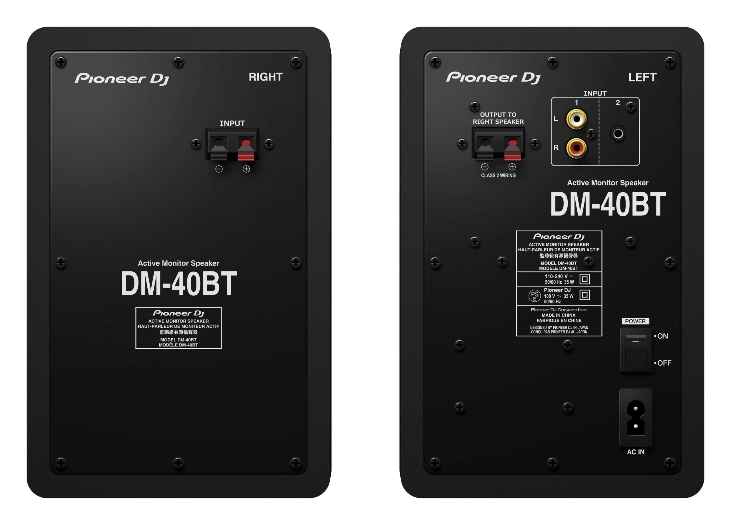 DM-40BT Connections