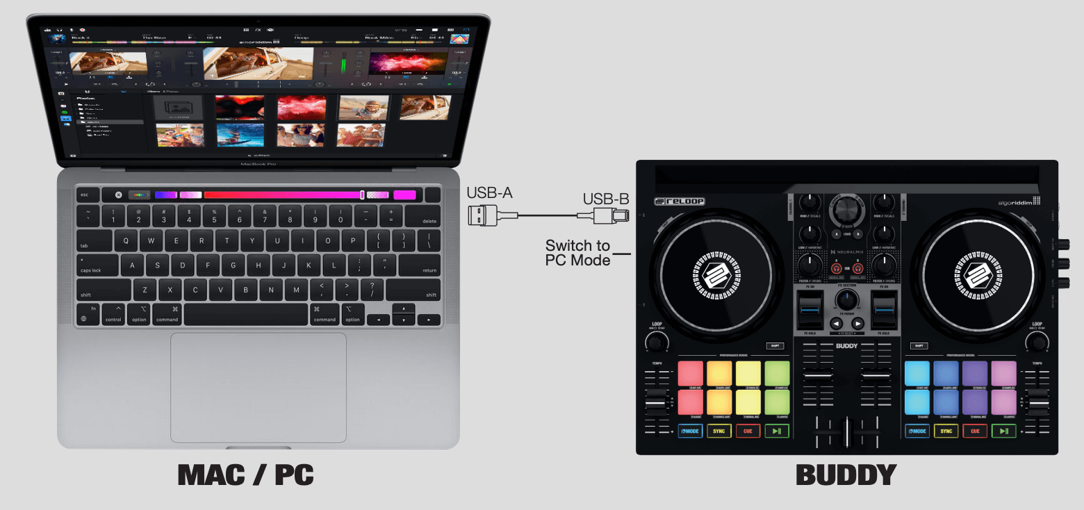 Reloop Buddy PC Connection Guide